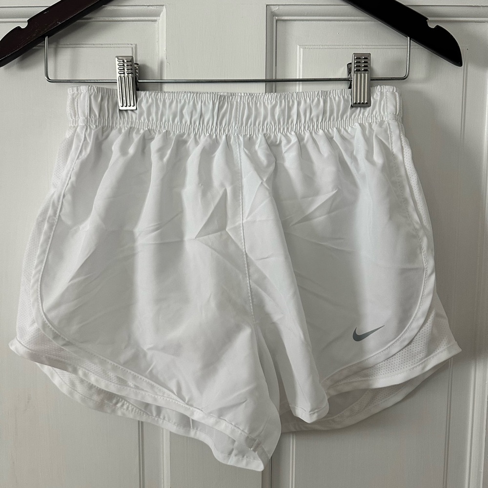 Nike Women's White Athletic Shorts